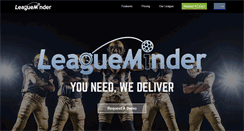 Desktop Screenshot of leagueminder.com